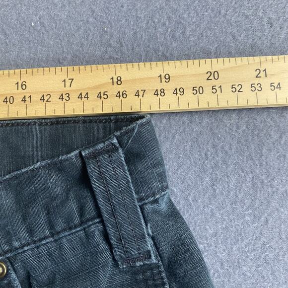 Carhartt Cargo Pants Mens 37x30 Black Relaxed Fit Double Knee Workwear Utility - Picture 13 of 16